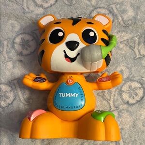 Fisher-Price Orange and Green Tiger Learning Toy